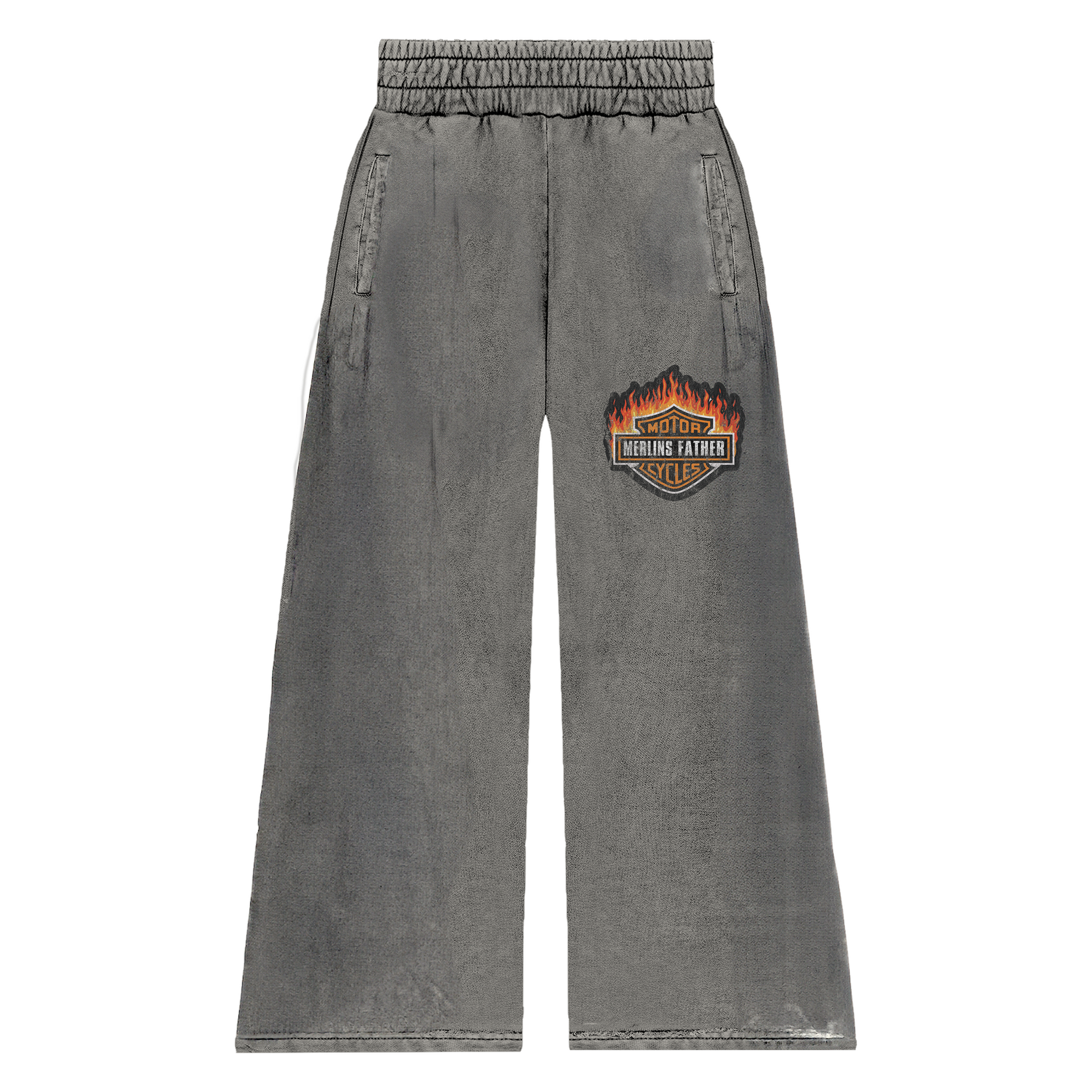 Merin MOTO Flame Handmade Pants