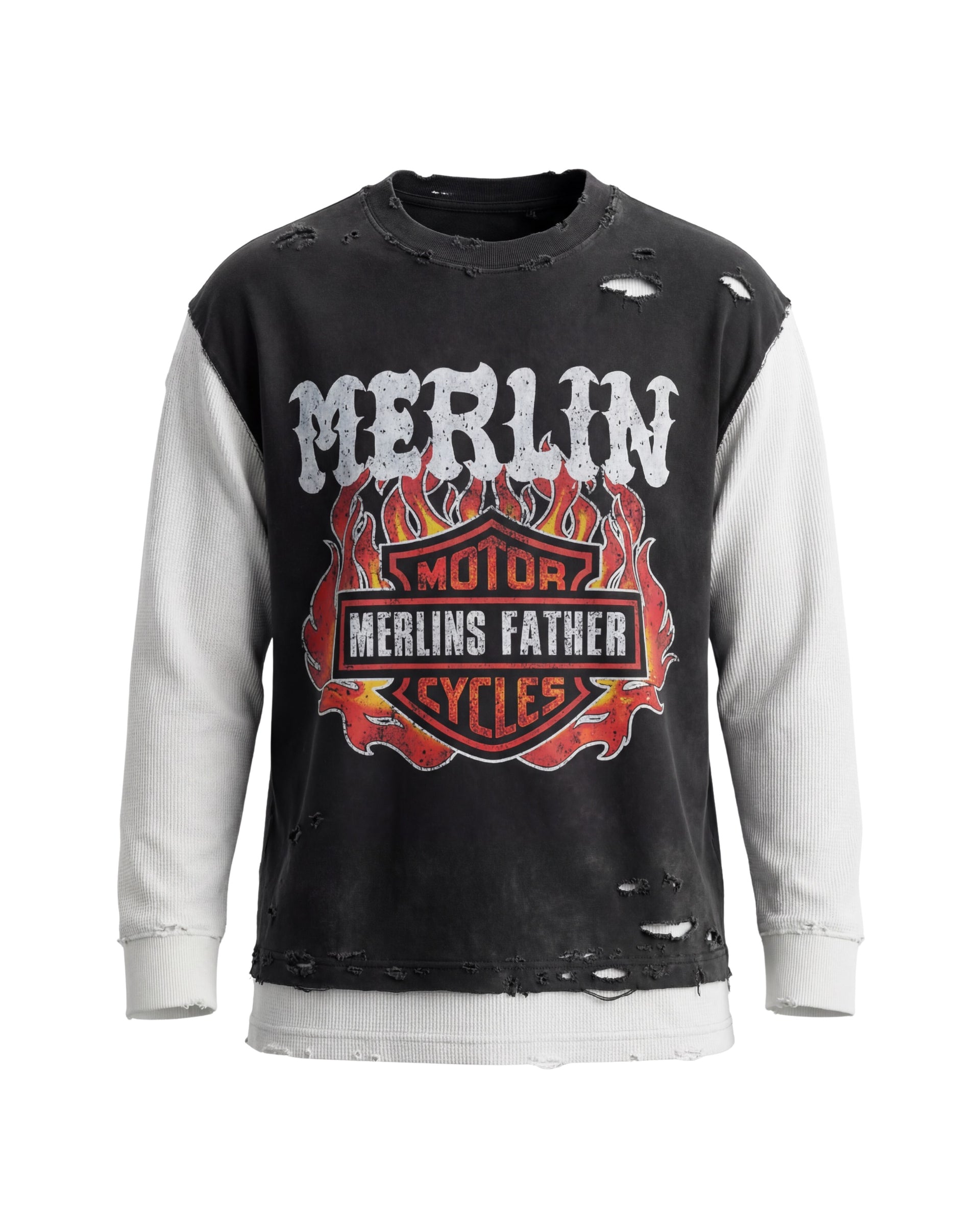 Merlins Cut-Off Acid Wash Thermal