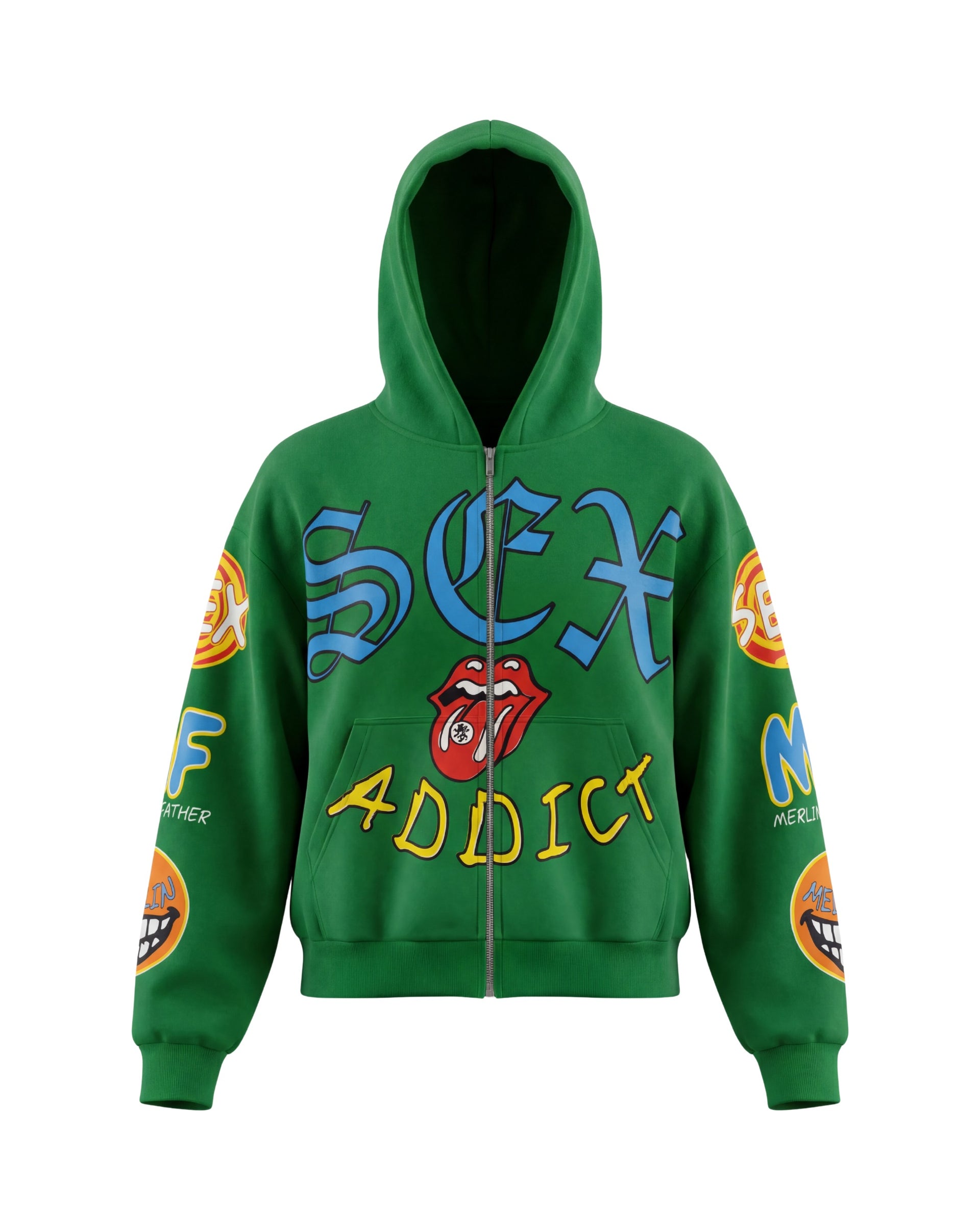 Loaded Addiction Hoodie Green