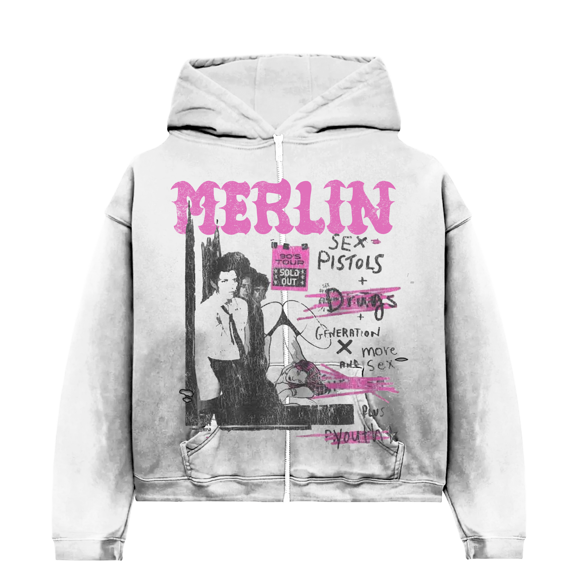Merlin Tour Handmade Hoodie