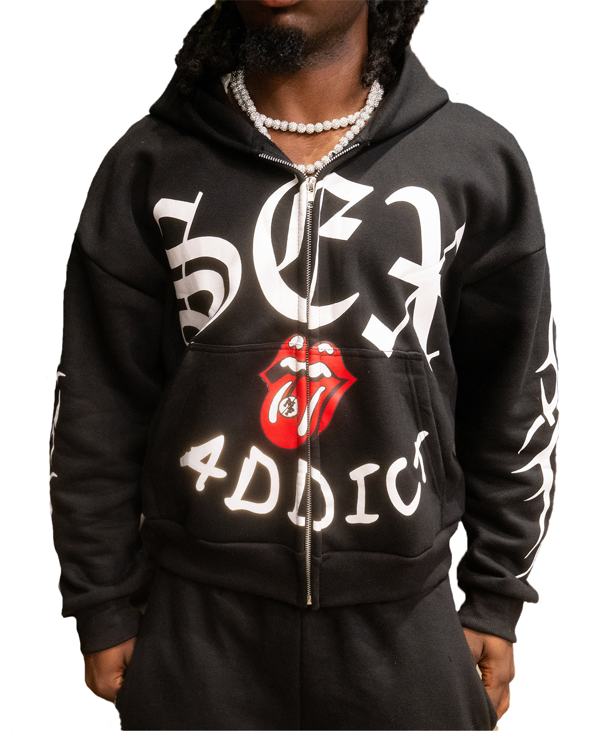 Loaded Addiction Hood Black