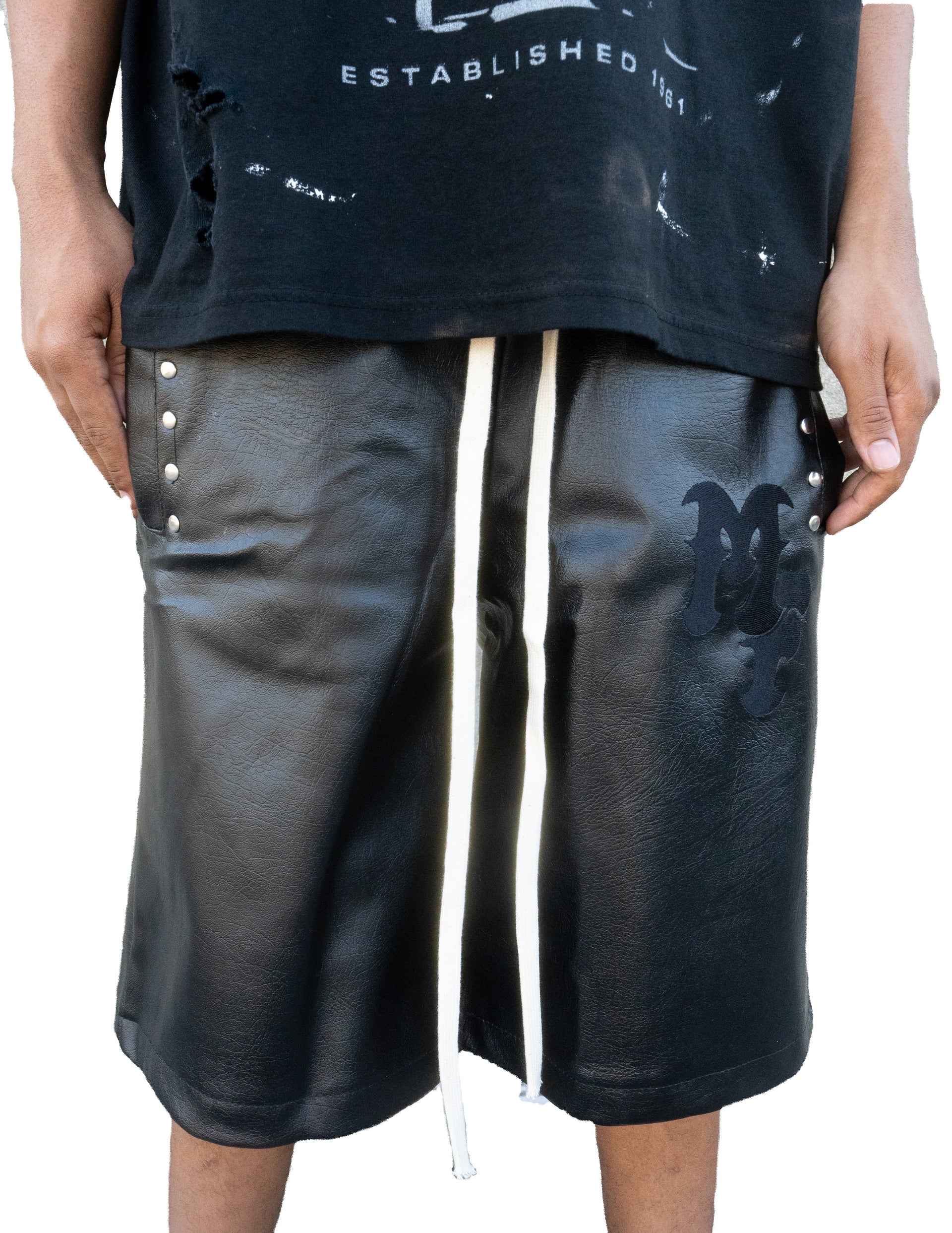 MF Leather Handmade Shorts