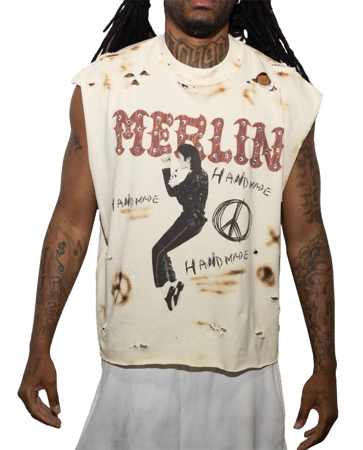 Mike Jack On Fire Handmade Tee