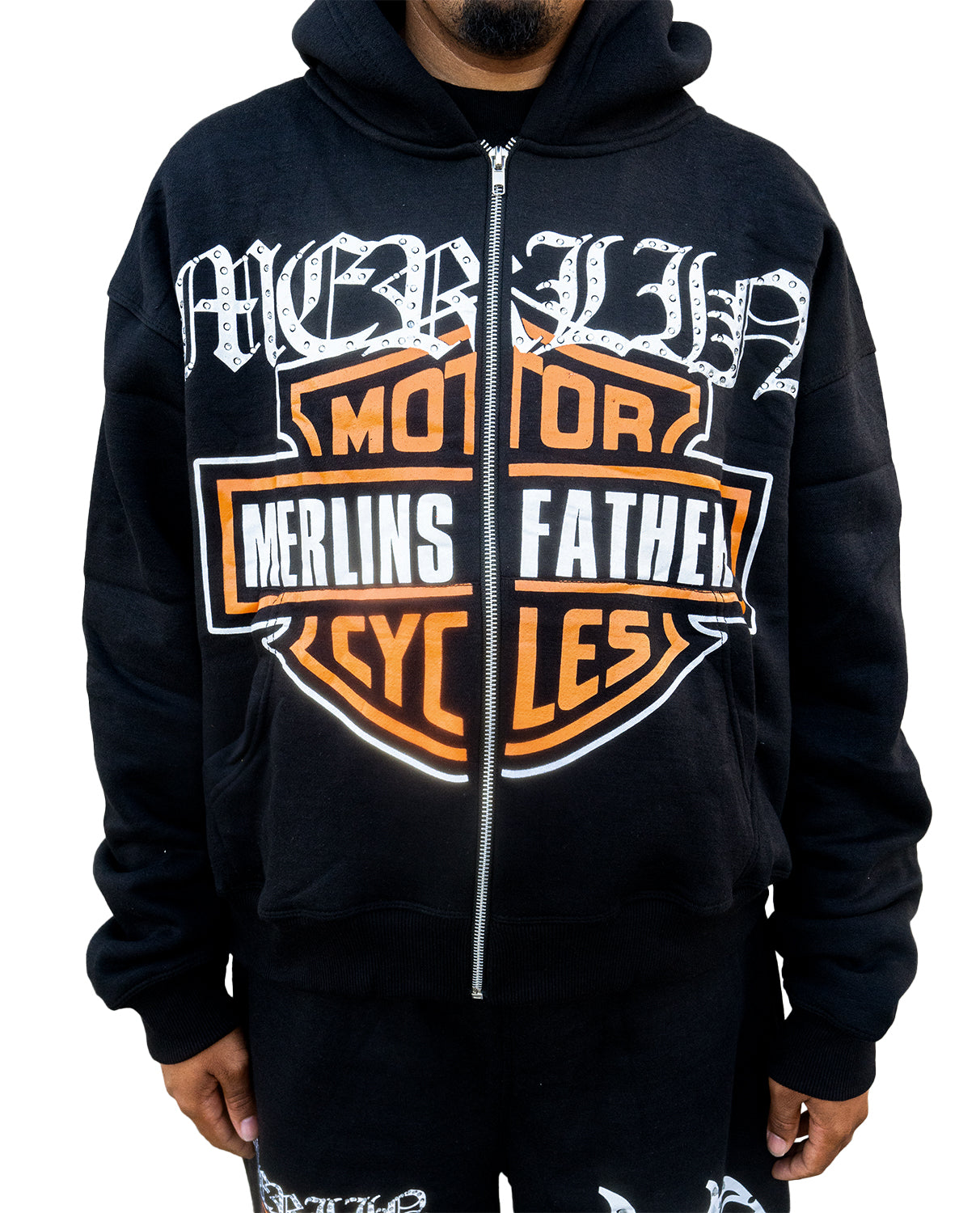 Merlin Diamond Harley Hoodie
