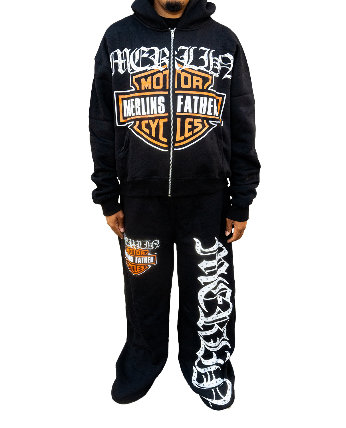 Merlin Diamond Harley Hoodie